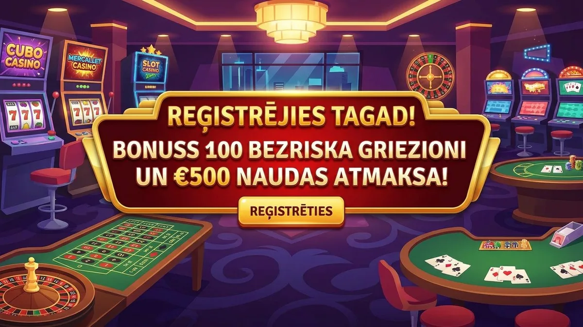 Reģistrācija ar bonusu
